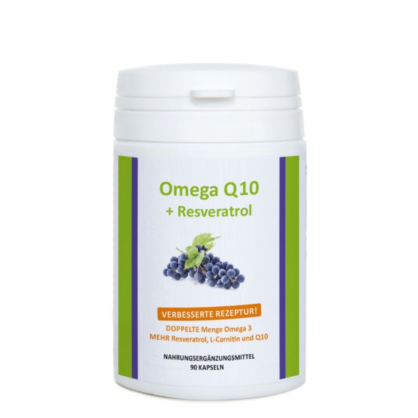Omega Q10 + Resveratrol